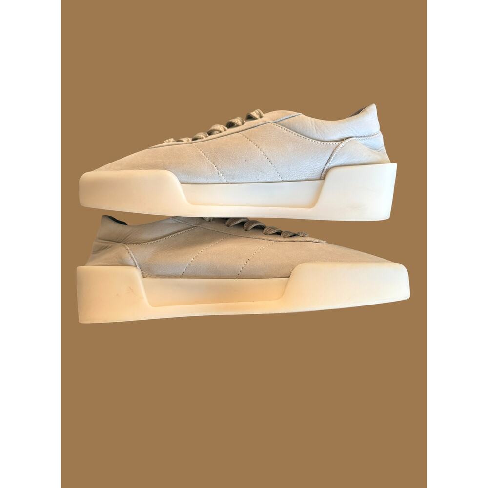 Fear of God 101 Low-Top Suede Sneakers Warm Light Gray Men's 8/41 - Picture 6 of 10